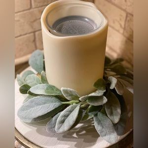 By the candlelight warmer